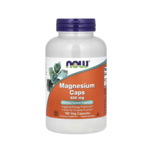 Now Foods Magnesio 400mg 180caps.
