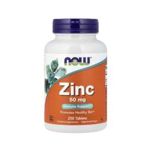 Now Foods Zinc Inmunidad 50mg. 250tab.