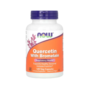 Now Foods Quercetin con Bromelina 120caps.