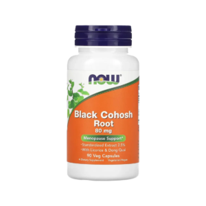 Now Foods Black Cohosh Root 80mg. 90 veg caps.